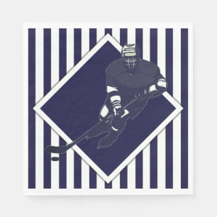 Serviette En Papier Équipe de hockey