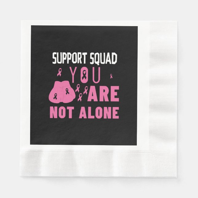 Serviette En Papier Équipe de soutien Vous n'êtes pas seul (Devant)