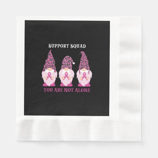 Serviette En Papier Équipe de soutien Vous n'êtes pas seul (Devant)