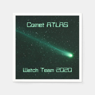 Serviette En Papier Équipe de surveillance ATLAS Comet 2020