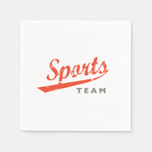 Serviette En Papier Équipe sportive générique