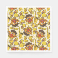 Ernie et le Motif en caoutchouc Duckie