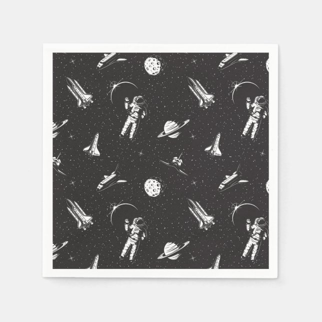 Serviette En Papier Espace (Devant)
