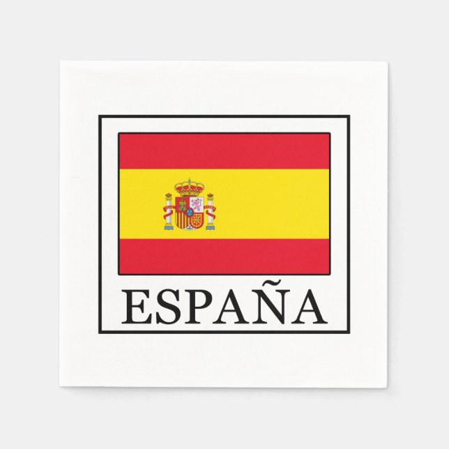 Serviette En Papier España (Devant)