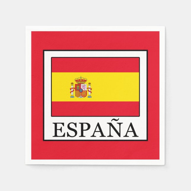 Serviette En Papier España (Devant)