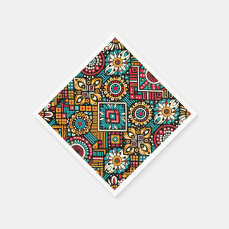 Serviette En Papier Essence Africana Vibrance