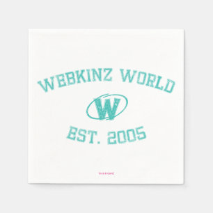 Serviette En Papier Est du monde de Webkinz. 2005
