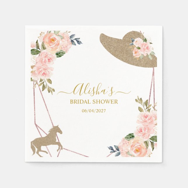 Serviette En Papier Et ils sont partis à l’autel ! Fête des mariées (Devant)