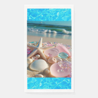 Serviette En Papier Et "Opel Waves : Blue Ocean Paper Napkins" ?