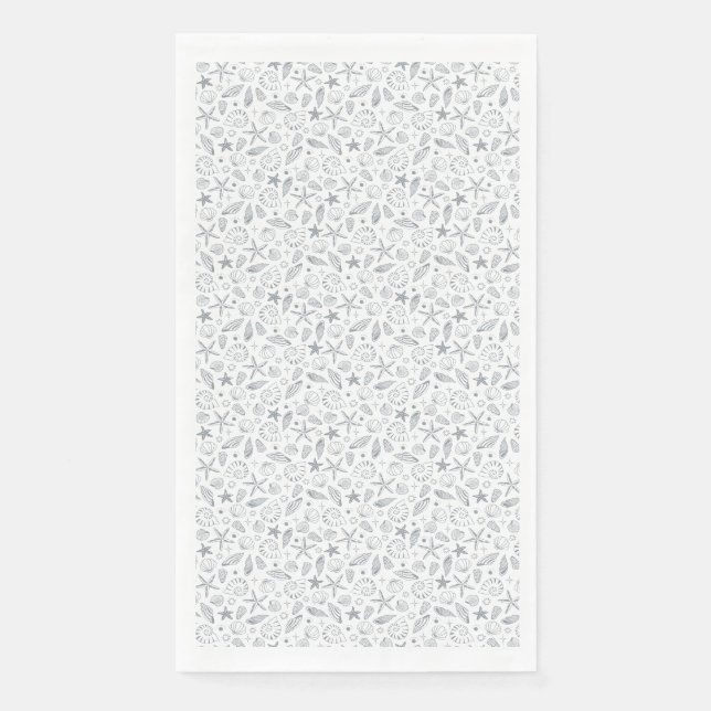 Serviette En Papier État d'esprit tropical, toute l'année (Devant)