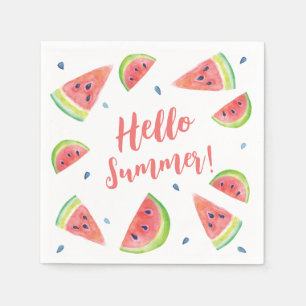 Serviette En Papier Été