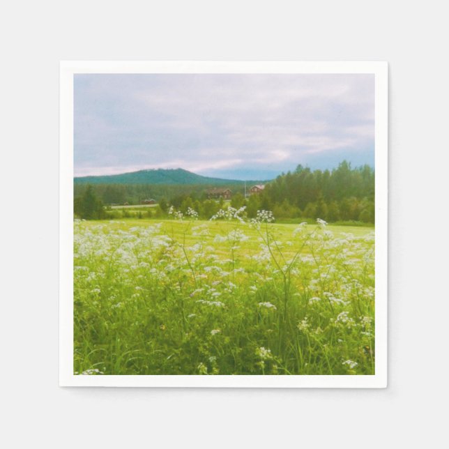 Serviette En Papier Été à Hälsingland - Helsingia  (Devant)