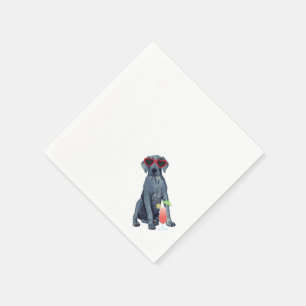 Serviette En Papier Été Great Dane Napkins