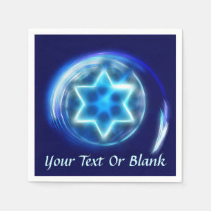 Serviette En Papier Étoile encerclée