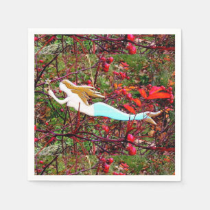 Serviette En Papier étoile portant mermaid