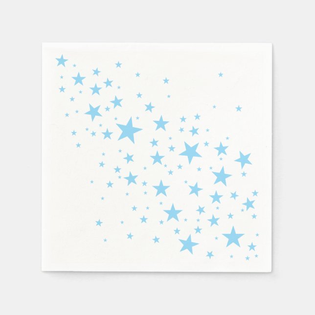 Serviette En Papier Étoiles (Devant)
