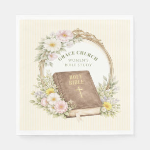 Serviette En Papier Étude biblique des femmes Fleurs de printemps