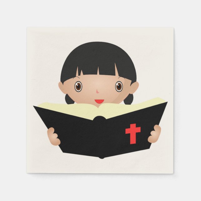 SERVIETTE EN PAPIER ÉTUDE DE LA BIBLE (Devant)