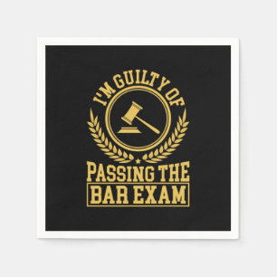 Serviette En Papier Étudiant Is Guilty of Passing The Bar Exam