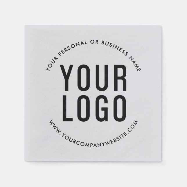 Serviette En Papier Evénement de la société Silver Promotional Busines (Devant)