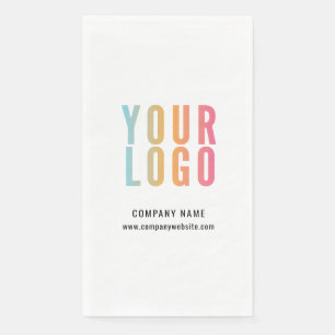 Serviette En Papier Événement de l'entreprise Logo d'affaires Promotio