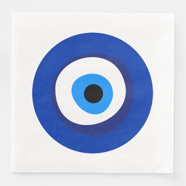 Serviette En Papier evil eye ancient symbol antiquity talisman superst (Devant)
