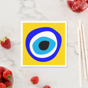 Serviette En Papier Evil Eye Talisman & arabe Amulet /turc, grec