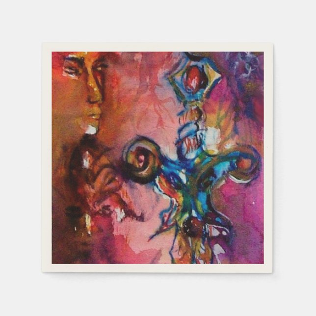 SERVIETTE EN PAPIER EXCALIBUR (Devant)