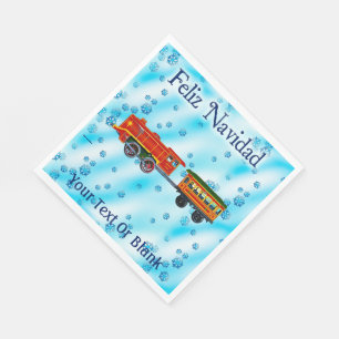 Serviette En Papier Express de Noël - Feliz Navidad