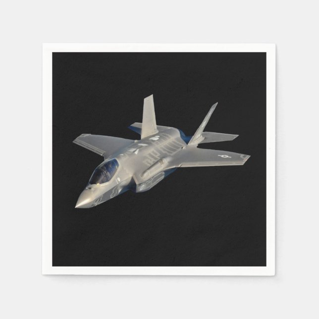Serviette En Papier F-35 Lightning II Panther Jet Fighter (Devant)