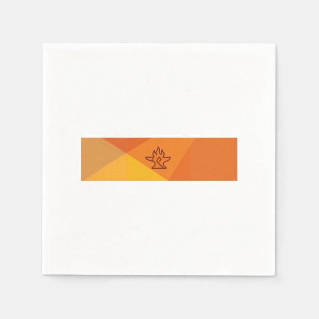 Serviette En Papier F-Caw-F Essentiel Cool Unique (Devant)