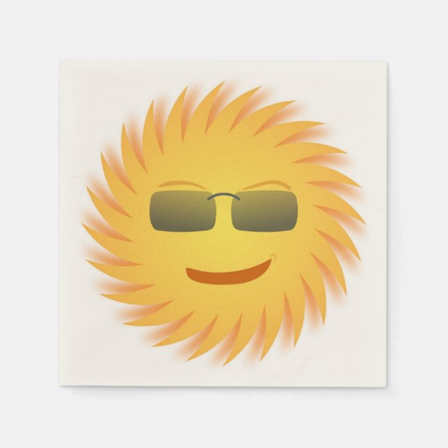SERVIETTE EN PAPIER FACE COOL (Devant)