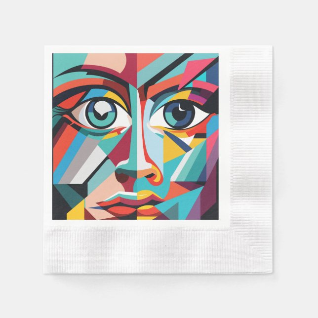 Serviette En Papier Face de l'homme (Devant)