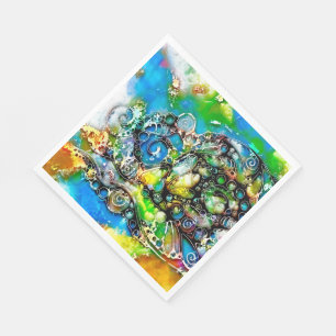 Serviette En Papier Façons De Vivre - Art Neurographique 7