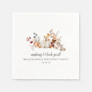 Serviette En Papier Faire paraître 19 ans à son avantage Cadeau d'anni