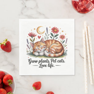 Serviette En Papier Faire pousser des plantes que les chats adorent La