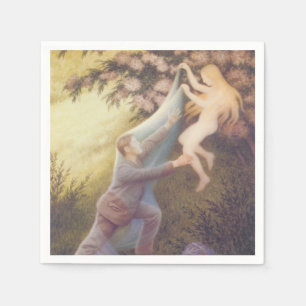 Serviette En Papier Fairy Dream (par Theodor Severin Kittelsen)