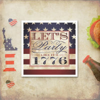 Faisons la fête comme en 1776 | 4 JUILLET VINTAGE