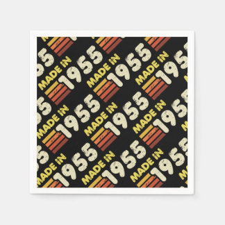 Serviette En Papier Fait En 1955 70e Anniversaire
