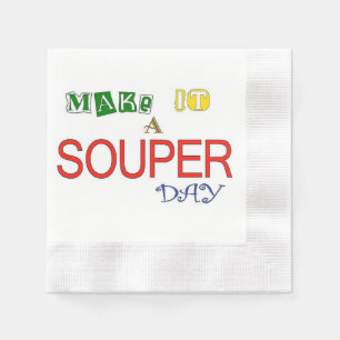 Serviette En Papier Faites-en une soupe