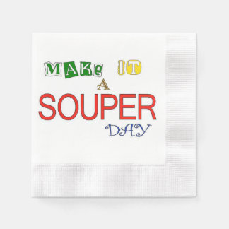 Serviette En Papier Faites-en une soupe