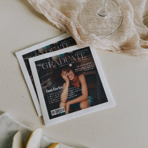 Serviette En Papier Faits amusants Photo de couverture du magazine d