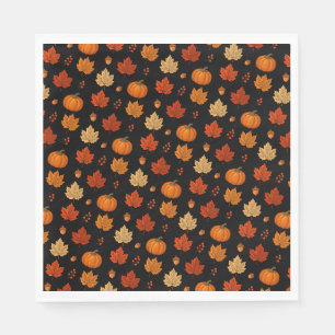 Serviette En Papier Fantaisiste Cozy Automne