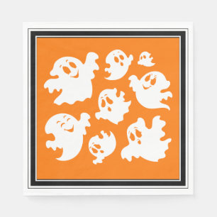 Serviette En Papier Fantôme d'Halloween