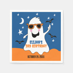 Serviette En Papier Fantôme Halloween Anniversaire Enfants Mignon
