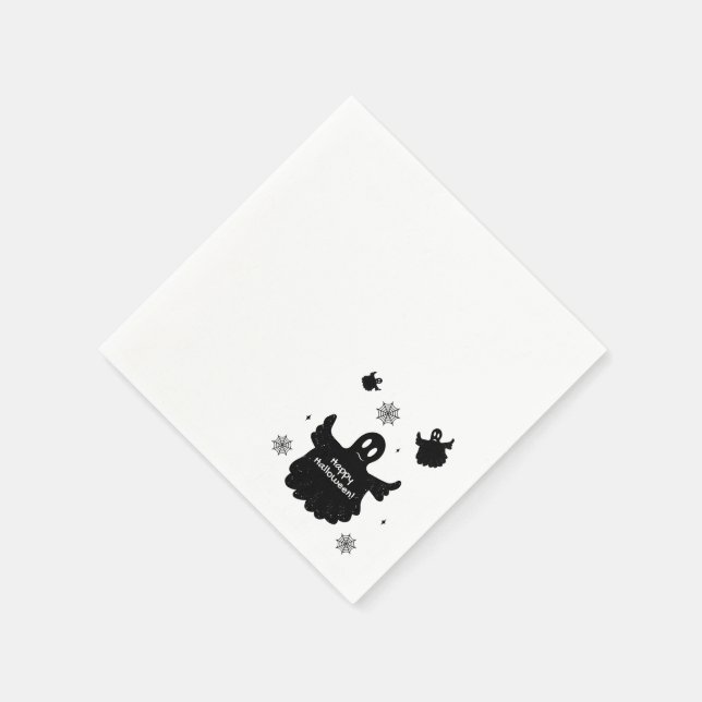 Serviette En Papier Fantômes volants (Coin)