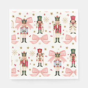 Serviette En Papier Fée de la Prune à Sucre Baby Shower d'Hiver Nutcra