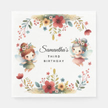 Fée enchantée Jardin Fille fête d'anniversaire