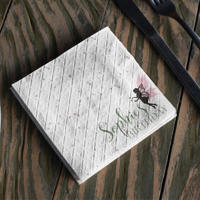 Serviette En Papier Fée Whimsical (Créateur téléchargé)