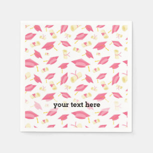 Serviette En Papier Félicitations à l'obtention du diplôme d'études su